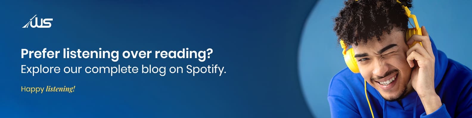 A banner image for spotify podcasts for webskitters