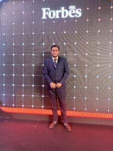 Ayan Sarkar at Forbes 200