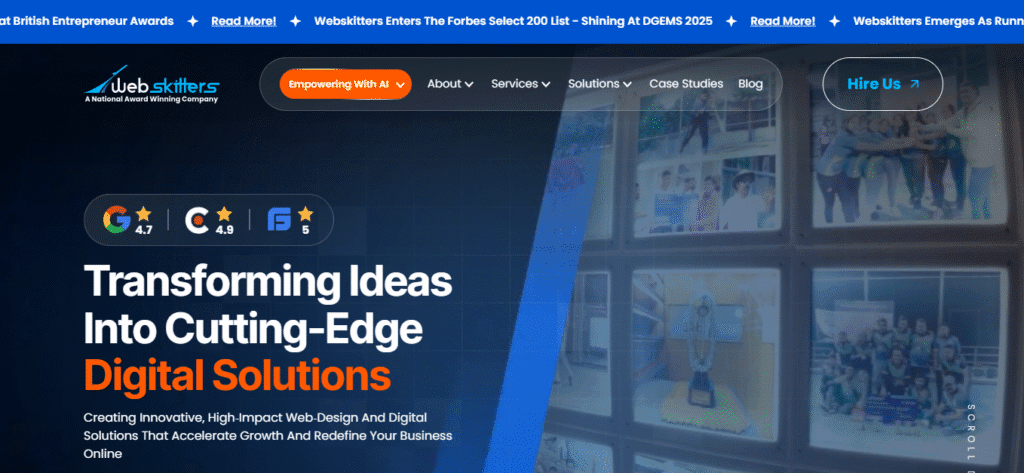 high-converting web design - Webskitters